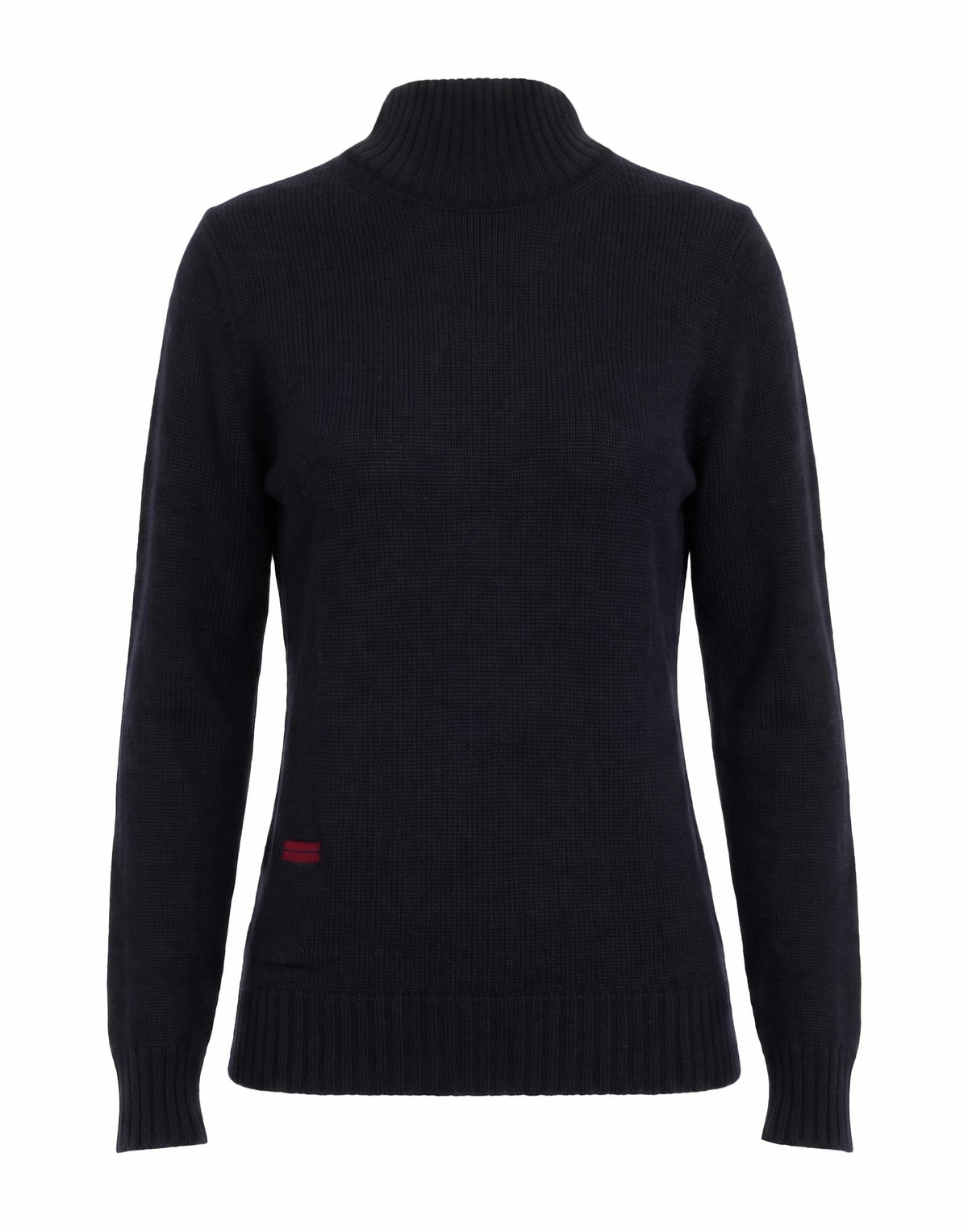 Agnona Womens Turtleneck Midnight in Blue