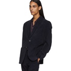 Paul Smith Navy Corduroy Kensington Blazer