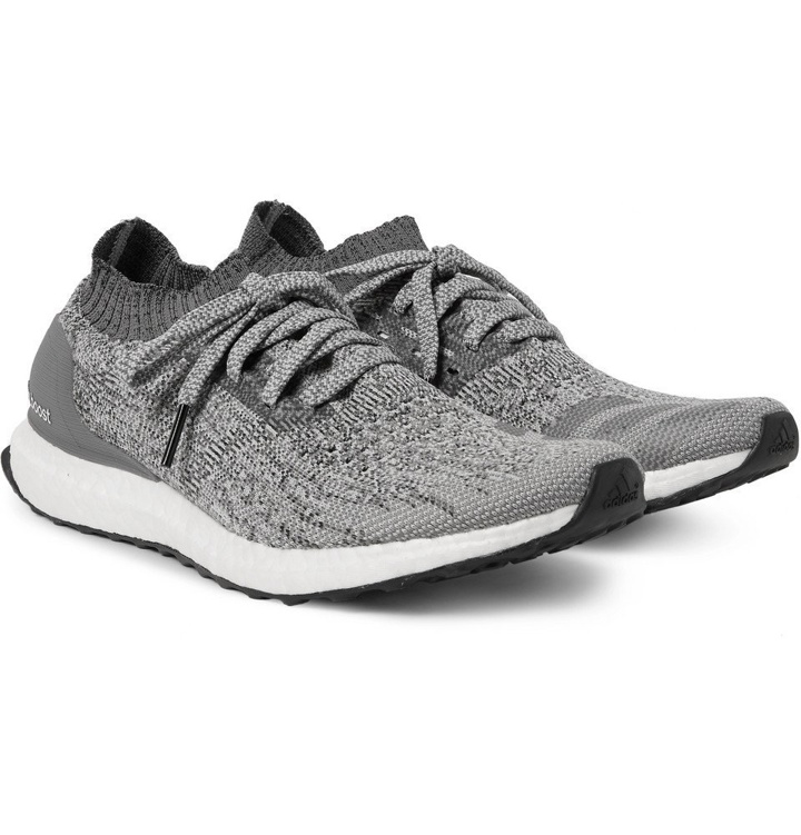 Photo: adidas Originals - UltraBOOST Uncaged Primeknit Sneakers - Gray