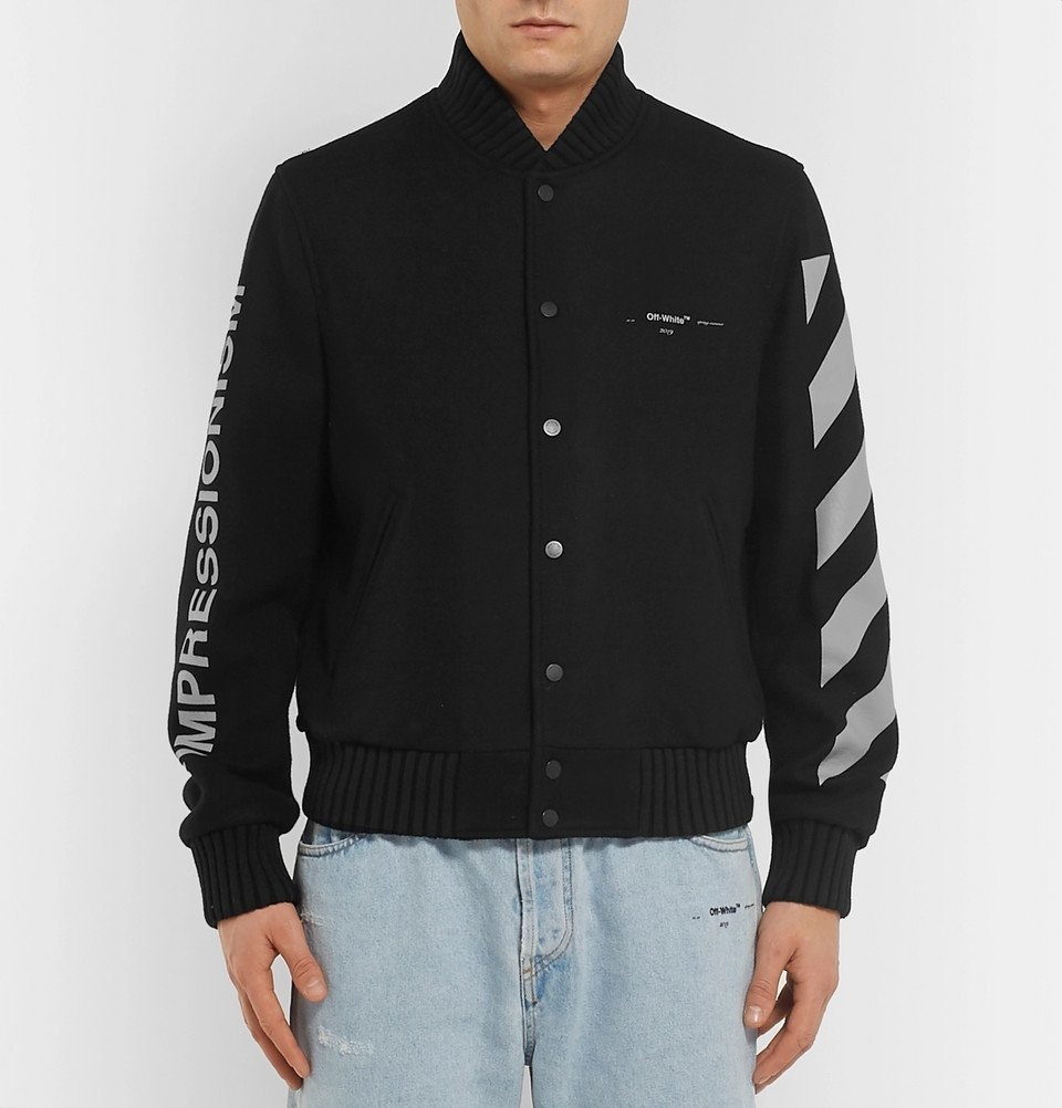 Wool jacket Off-White Black size M International in Wool - 29067347