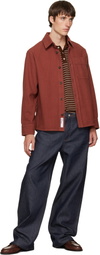 Common Projects Brown Leather Loafers