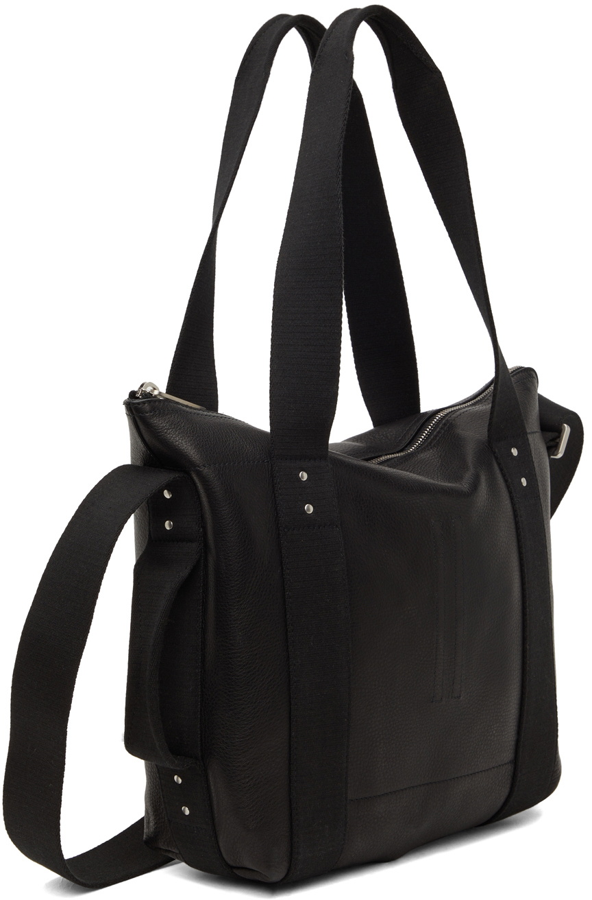 Rick Owens Black Mini Trolley Tote Bag Rick Owens