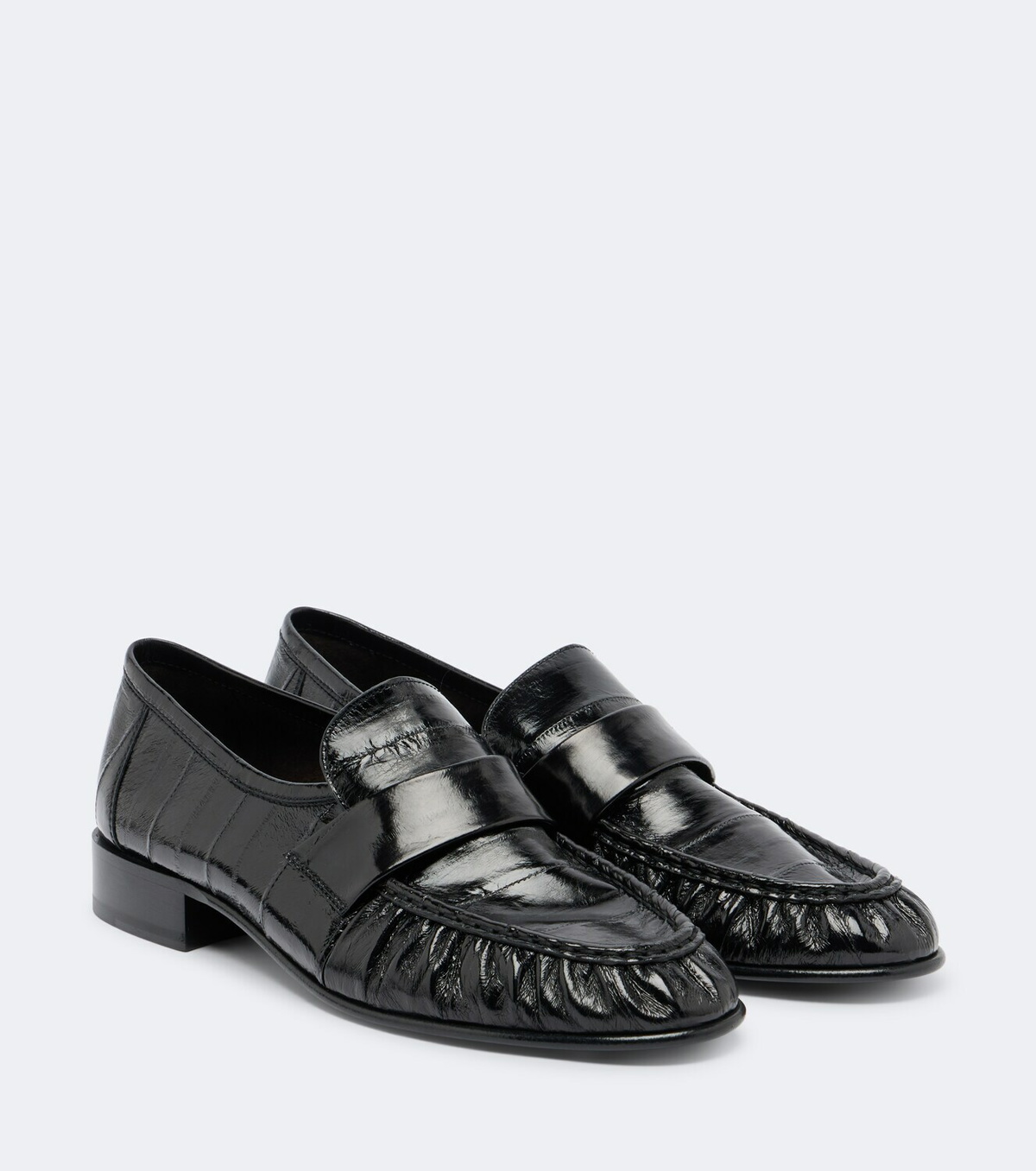 The Row Soft leather loafers