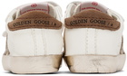 Golden Goose Baby White School Sneakers