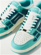 AMIRI - Skel-Top Colour-Block Leather Sneakers - Blue