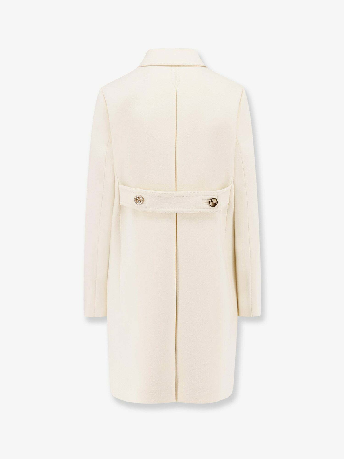 Gucci Coat White Womens Gucci