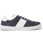Paul Smith - Hansen Leather-Trimmed Suede Sneakers - Blue