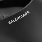 Balenciaga Men's Logo Rubber Mule in Black/White