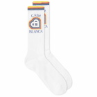 Casablanca Men's Sports Socks in Rainbow Heart