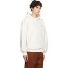 Helmut Lang Off-White Logo Hoodie
