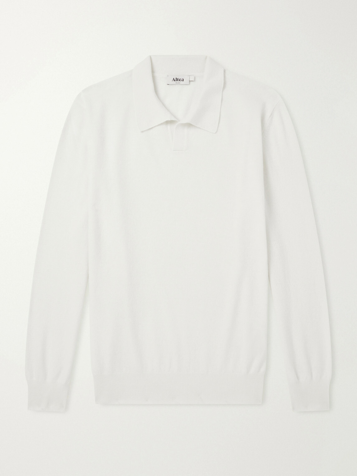 Altea - Virgin Wool Polo Sweater - Neutrals