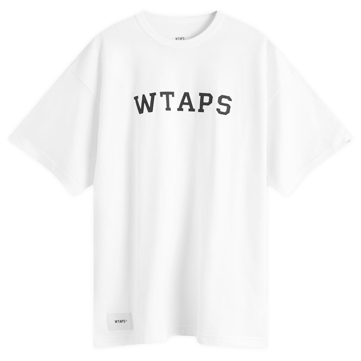 Photo: WTAPS Men's 21 Classic Logo T-Shirt in White