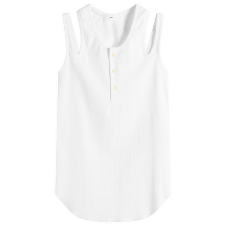 Photo: TOGA ARCHIVES Women's TOGA Rib Tank Top in White