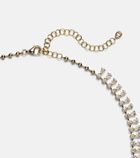 Anita Ko 18kt gold necklace with diamonds