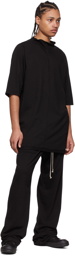 Rick Owens Drkshdw Black Cotton T-Shirt