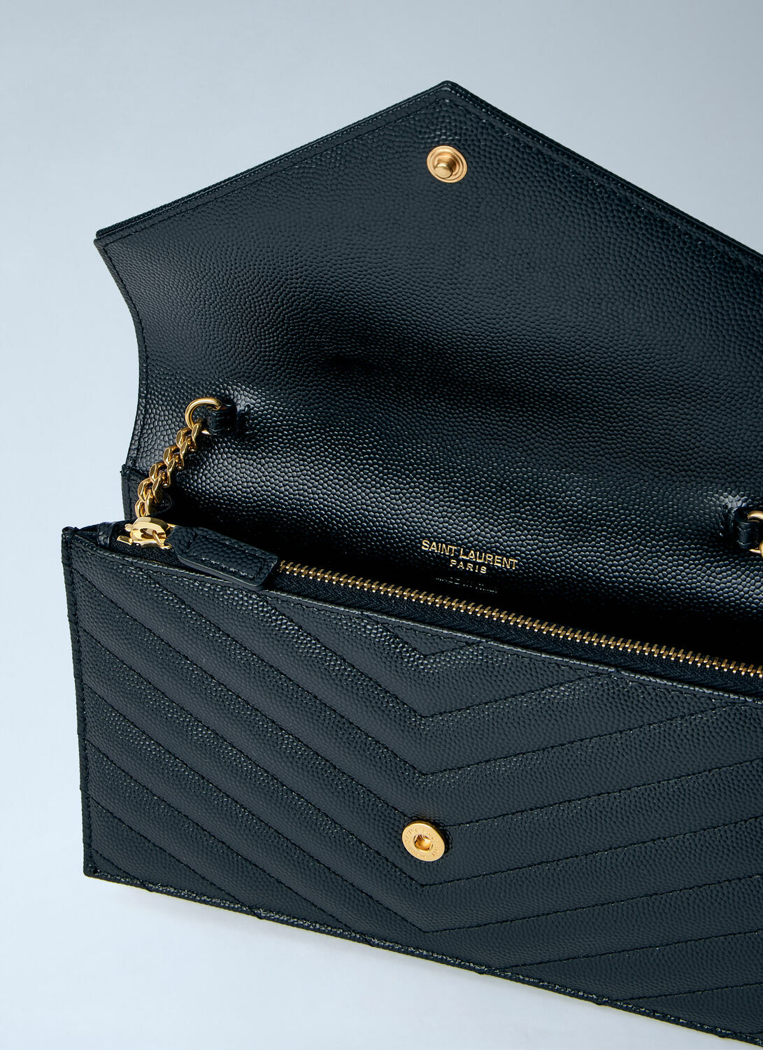 Saint Laurent Cassandre Chain Wallet