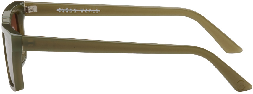 Clean Waves Green Limited Edition Type 02 Mid Sunglasses