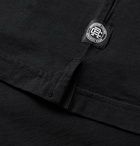 Reigning Champ - Pima Cotton-Jersey Polo Shirt - Black