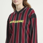 Martine Rose Women's Logo Polo in Red/Black