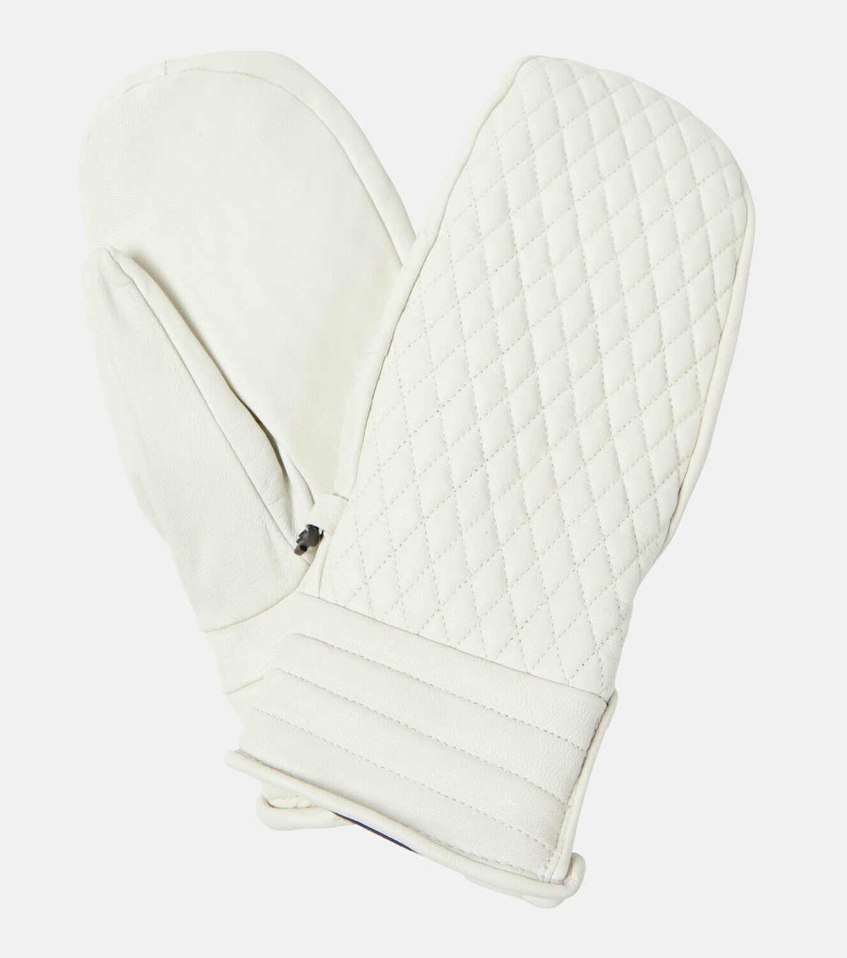 Fusalp Athena quilted leather mittens