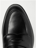 Edward Green - Piccadilly Leather Penny Loafers - Black