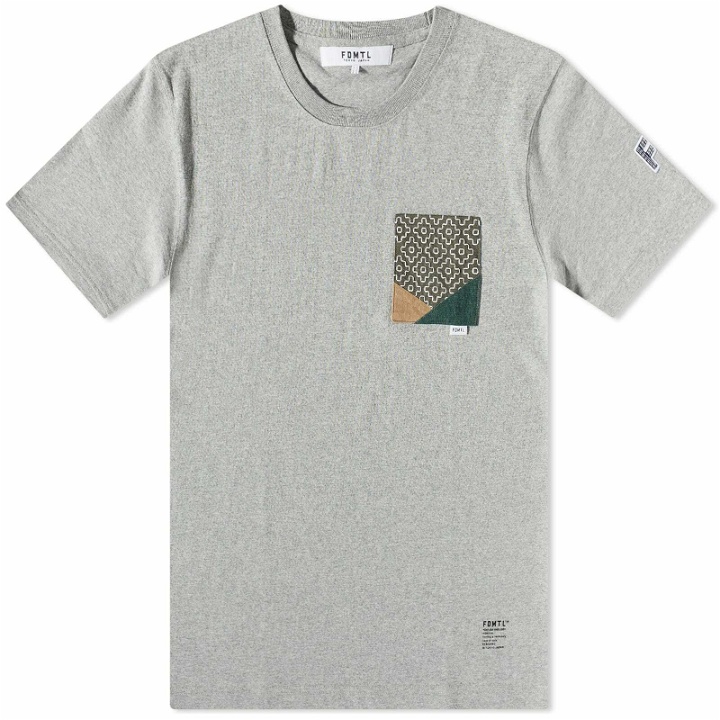 Photo: FDMTL Men's Origami T-Shirt in Grey