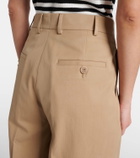Altuzarra Dash high-rise cotton wide-leg pants