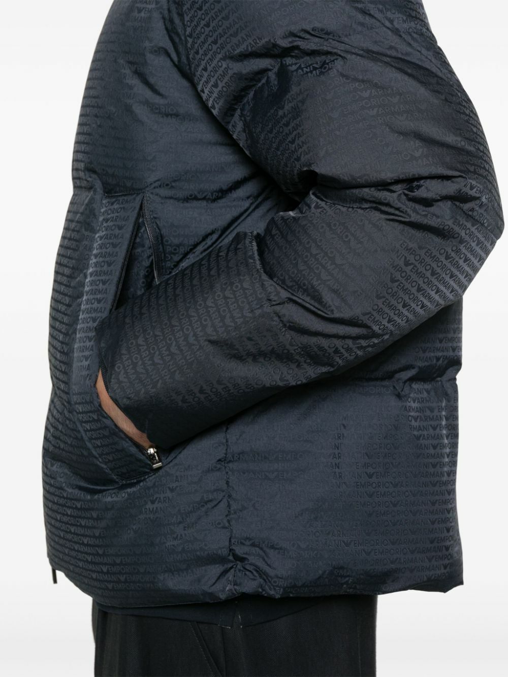 EMPORIO ARMANI - Nylon Down Jacket mens Emporio Armani