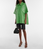 Stand Studio - Harriet leather shorts