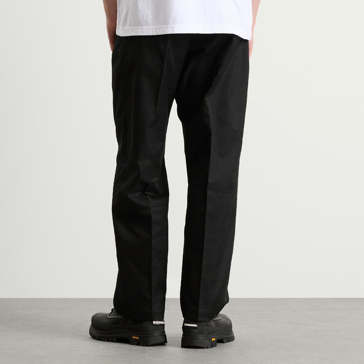 Neighborhood Men's Two Tuck Pants in Black Neighborhood