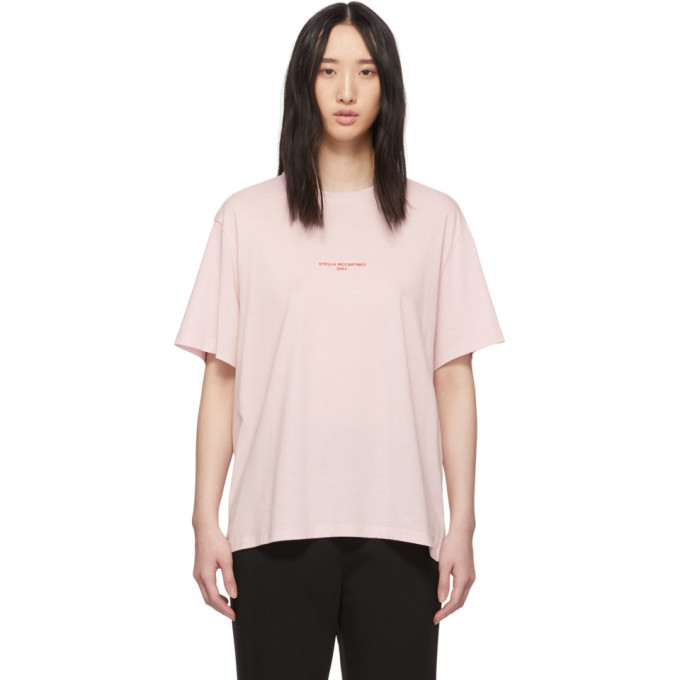 Photo: Stella McCartney Pink Logo T-Shirt