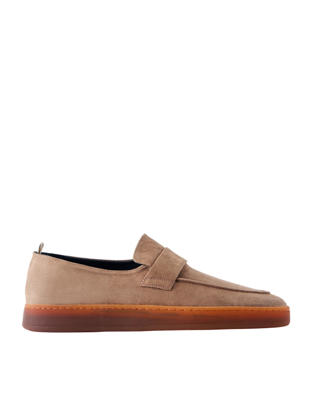 Photo: Officine Creative - Ambrie 001 Suede Loafers - Brown