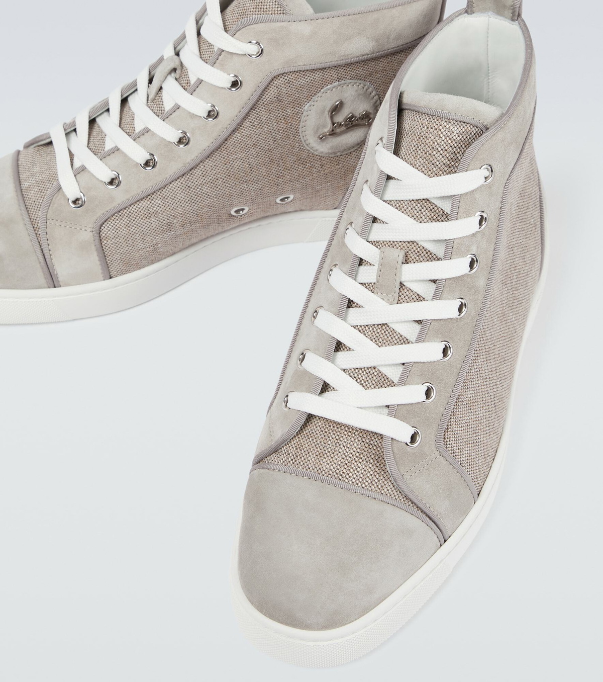 louboutin high top sneakers