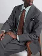 Zegna - Cotton and Cashmere-Blend Oxford Shirt - Green