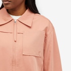 Holzweiler Women's Oak Short Jacket in Light Red