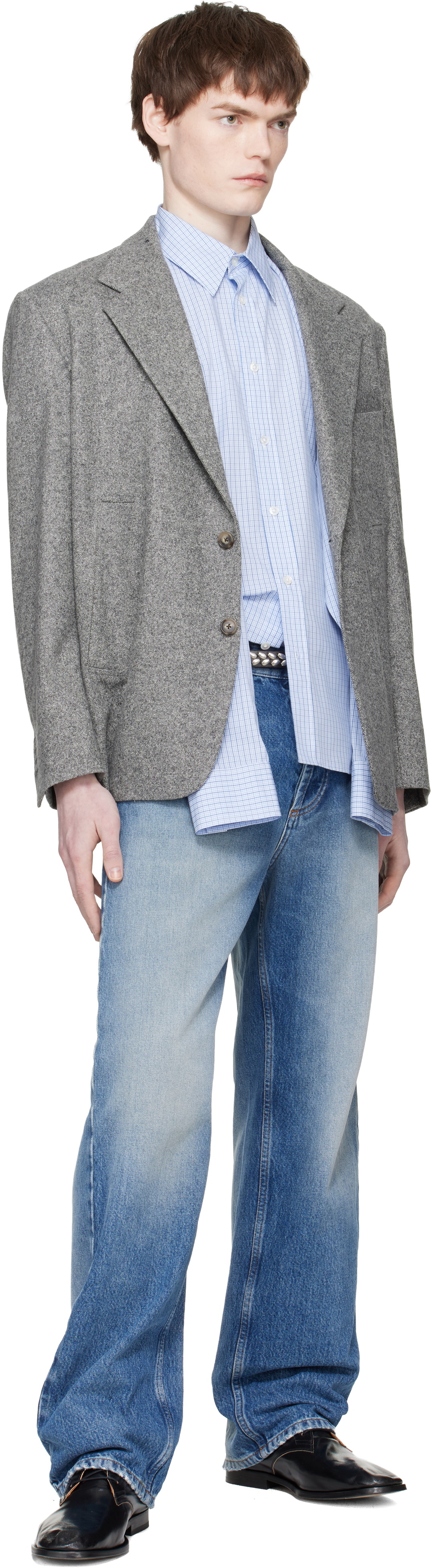 Commission Gray Varsity Blazer