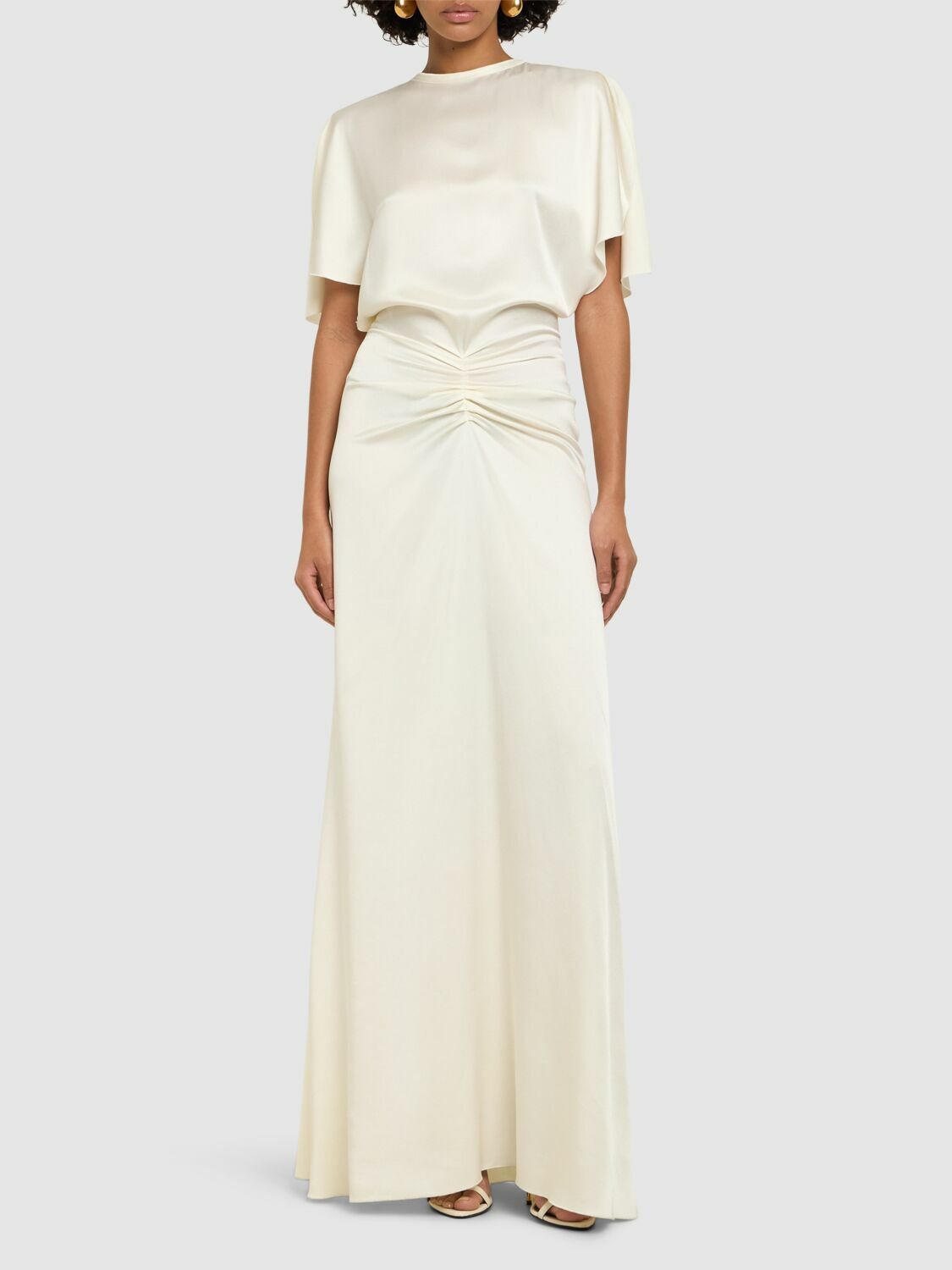alexandria maxi dress Alex Chiffon Maxi Dress / Blue | MESHKI