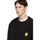 Vier Black Facetasm Edition Smiley Patch Sweatshirt