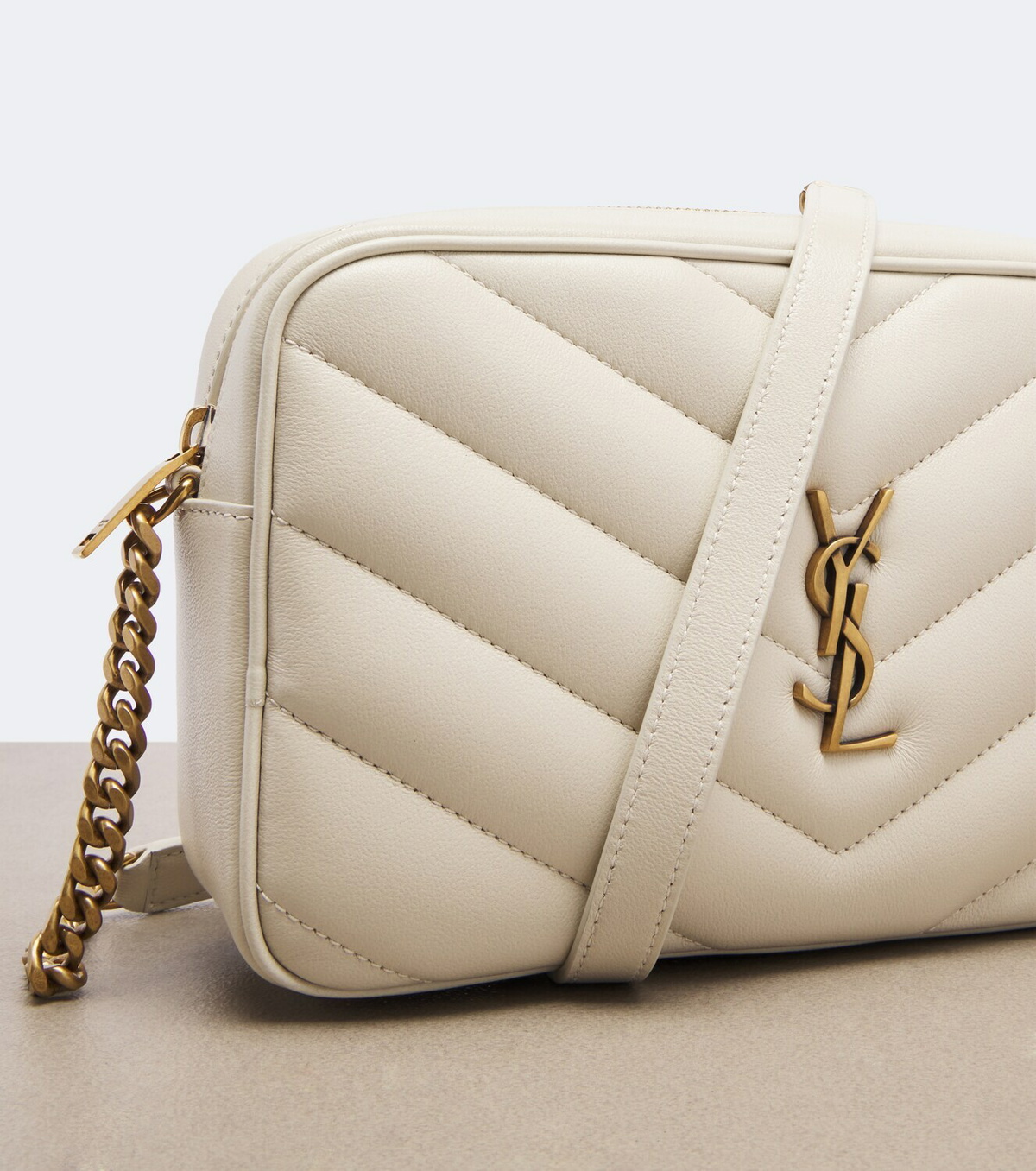 Saint Laurent Loulou Medium leather camera bag