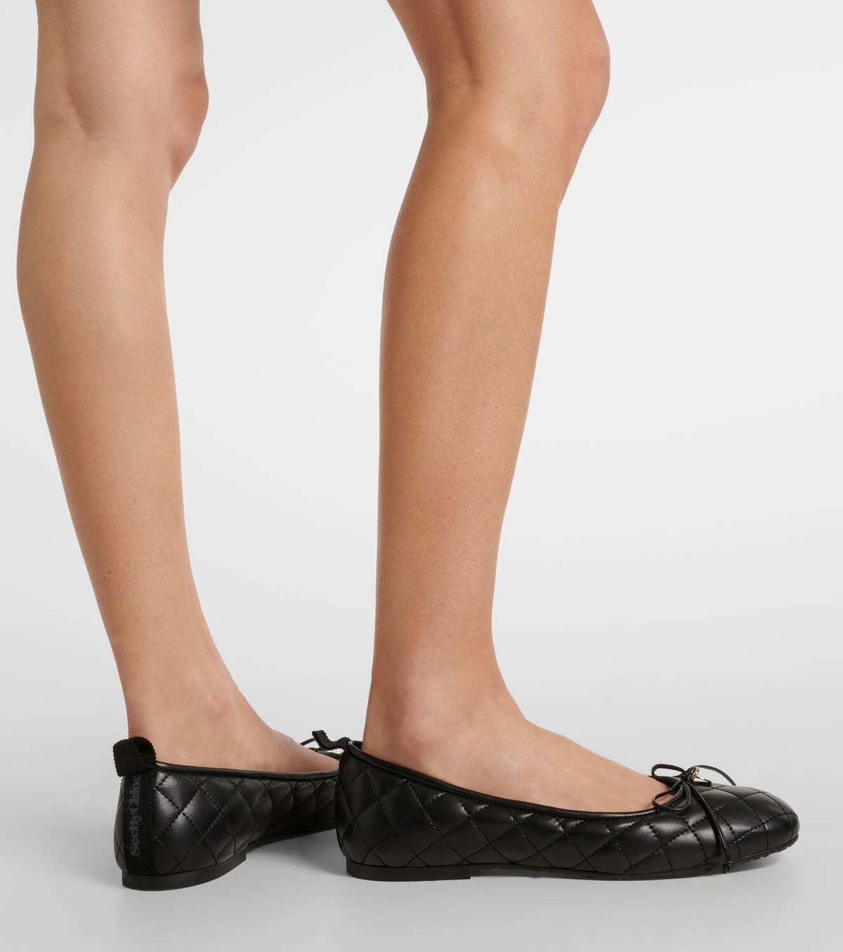 See By Chloé Jodie quilted faux leather ballet flats