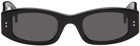 Kenzo Black Rectangular Sunglasses