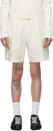 Wales Bonner Off-White Garden Shorts