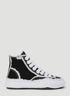 Maison Mihara Yasuhiro - Peterson High Top Sneakers in Black