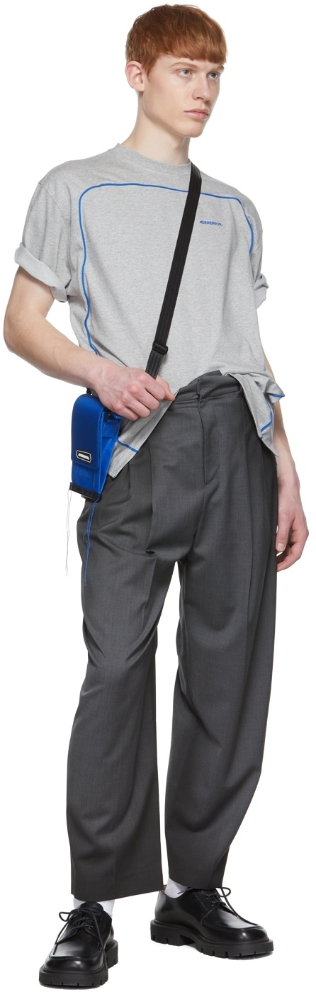 ★ADERERROR★ Tap tshirt Grey ADER error Grey Tap T-Shirt ADER error