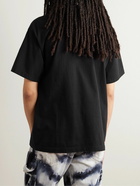 Neighborhood - Logo-Print Cotton-Jersey T-Shirt - Black