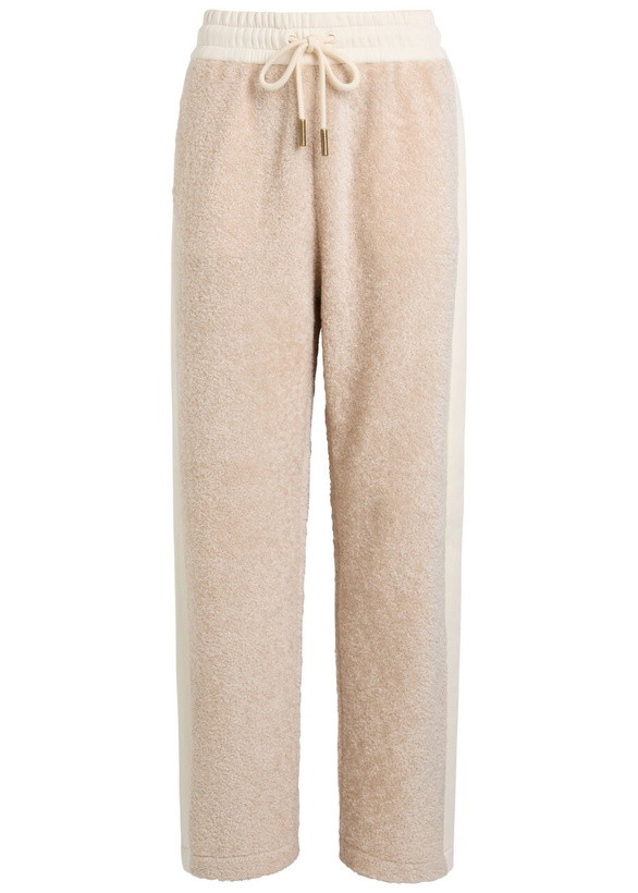 Photo: Moncler Panelled Fleece Sweatpants White