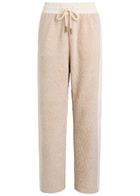 Moncler Panelled Fleece Sweatpants White