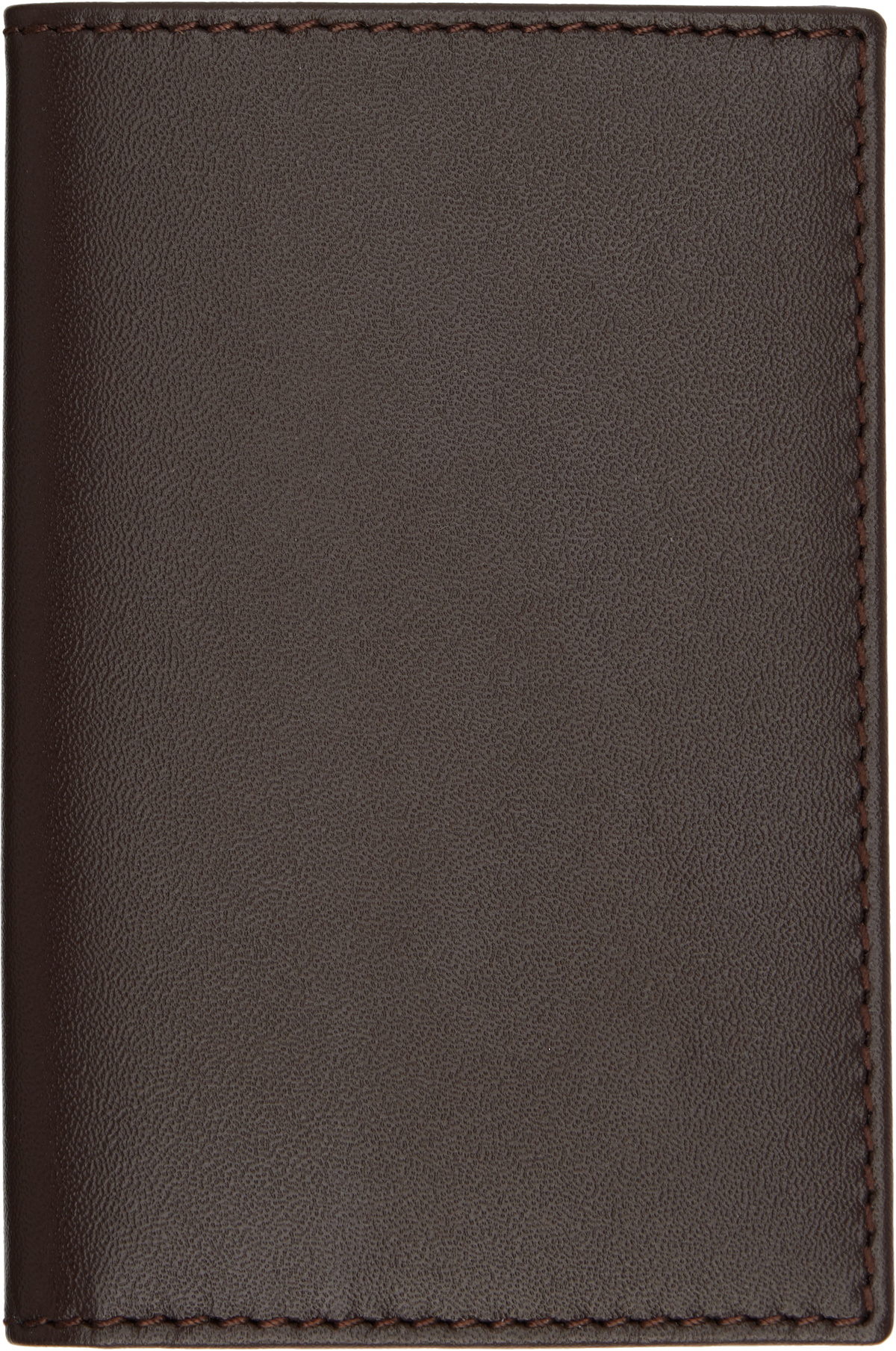 COMME des GARÇONS WALLETS Brown Classic Group Card Holder