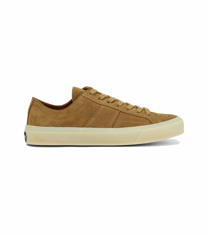 Photo: Tom Ford - Cambridge suede sneakers