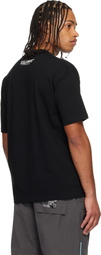 AAPE by A Bathing Ape Black Moonface Camo T-shirt